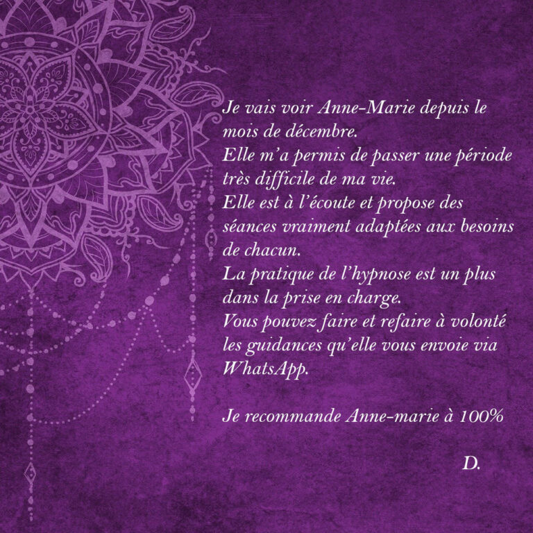 témoignage D