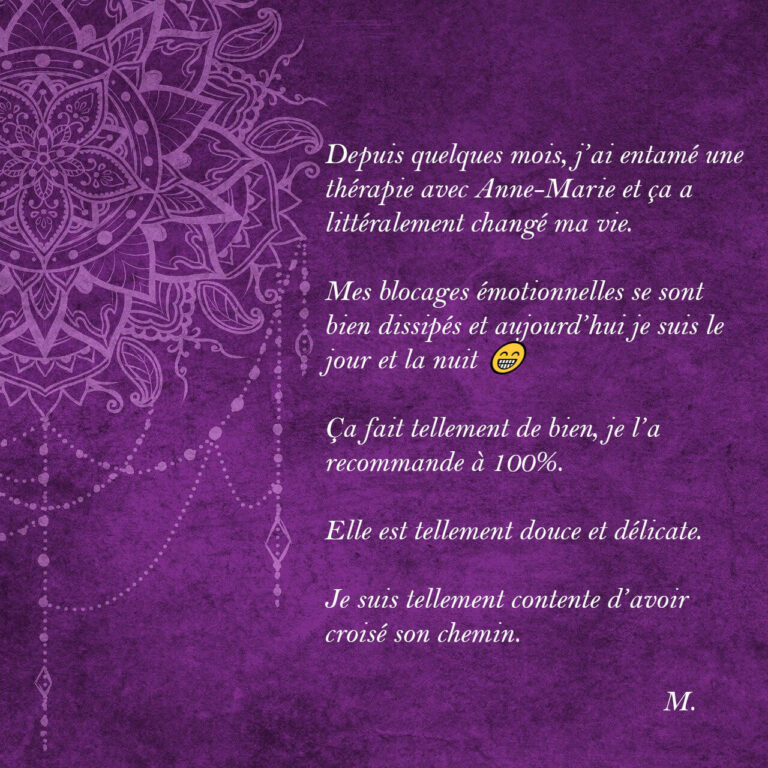 témoignage M