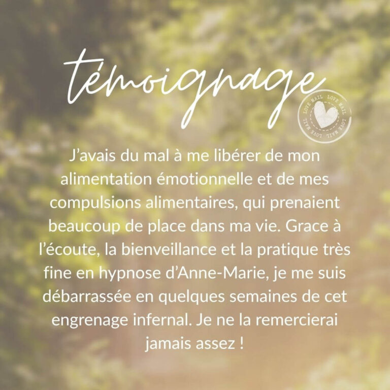 témoignage hypnose 5